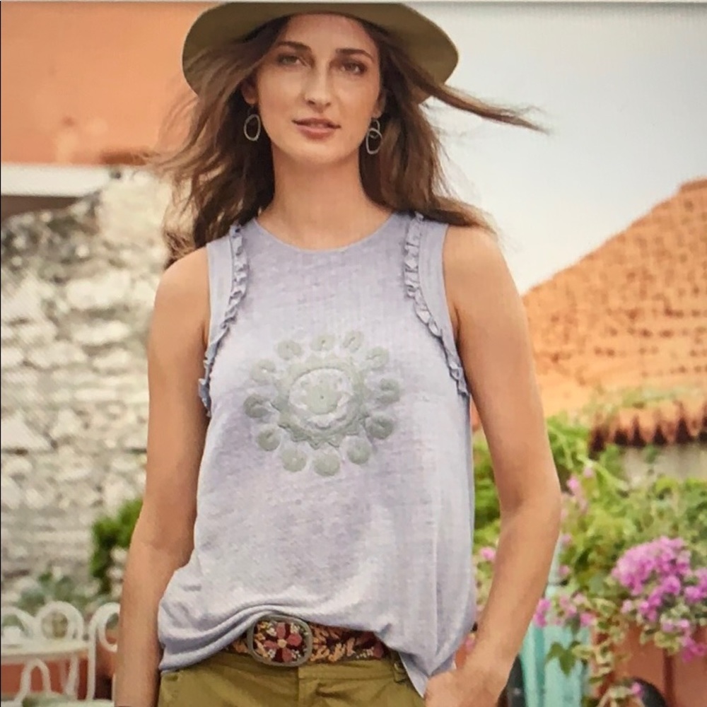 Sundance linen tank